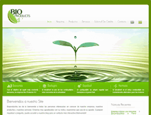Tablet Screenshot of bioproducts4u.com